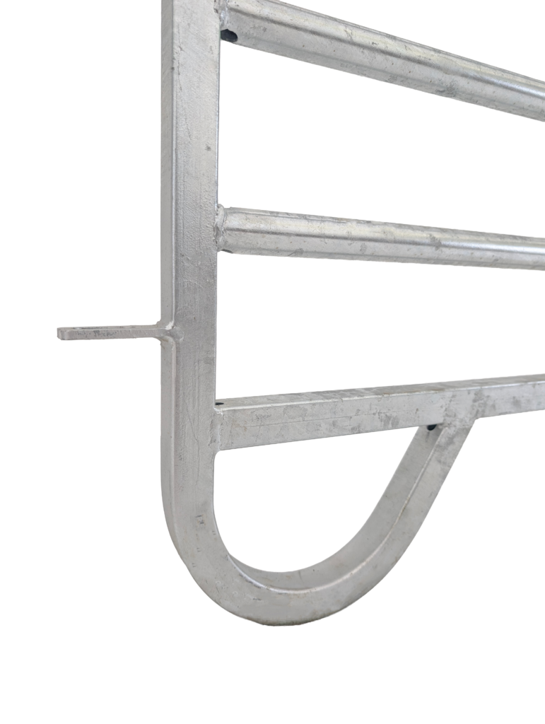 RamQuip 8 ft Rail Panel — panel foot detail