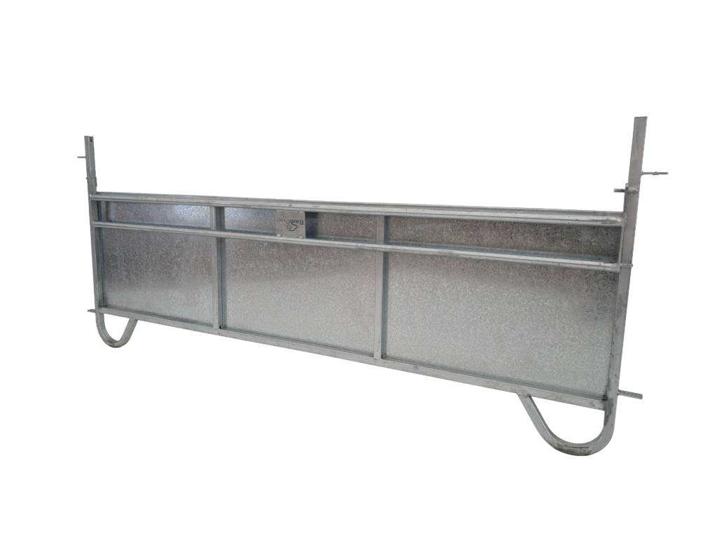 RamQuip 8 ft Solid Alley Panel with Fold Down — view 3