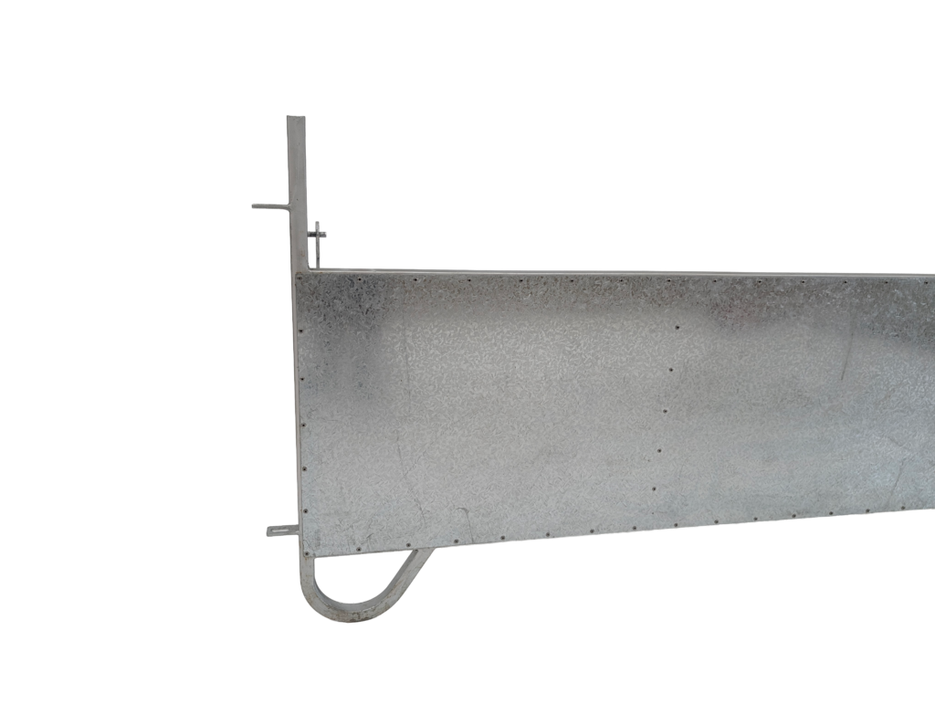 RamQuip 8 ft Solid Alley Panel with Fold Down — view 4