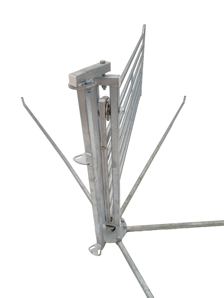 RamQuip 8 ft Tub Sweep Gate and Post — view 1
