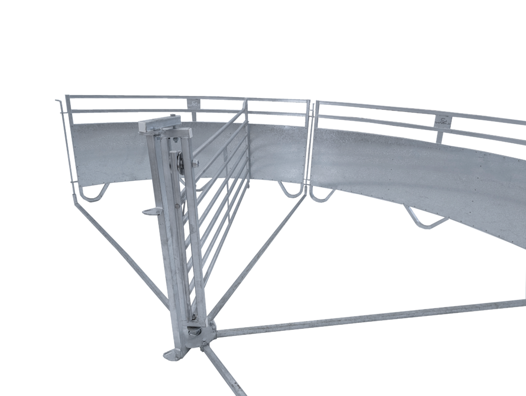 RamQuip 8 ft Tub Sweep Gate and Post — view 2